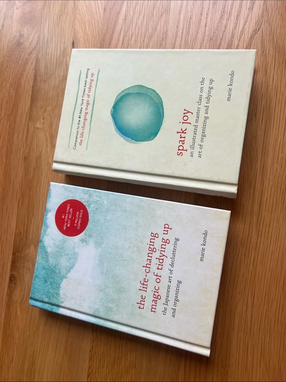 Spark Joy & The Life-Changing Magic of Tidying Up - Green Hardcover Set